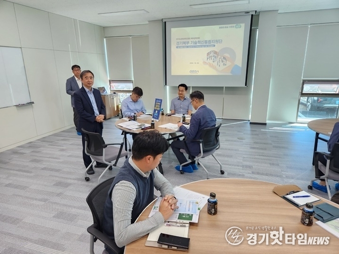 연천군 소재 그린바이오 지역선도기업 ㈜우리기술 방문 애로사항 청취 (사진=경과원)