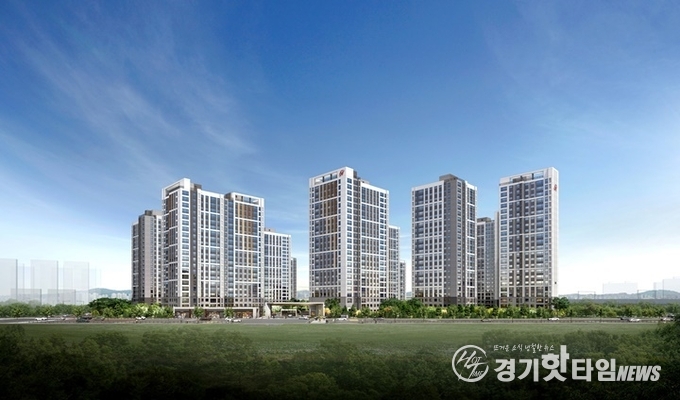 힐스테이트 오산더클래스 투시도 (사진=현대엔지니어링)