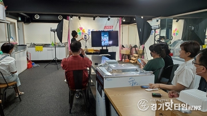 대면 교육 지원 모습 (사진=경상원)