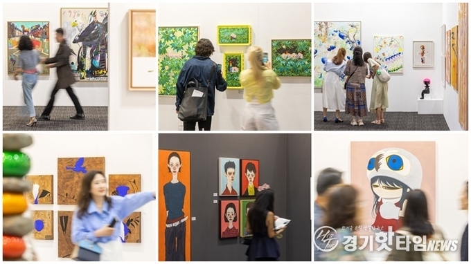 전시 작품들 (사진=수원컨벤션센터)