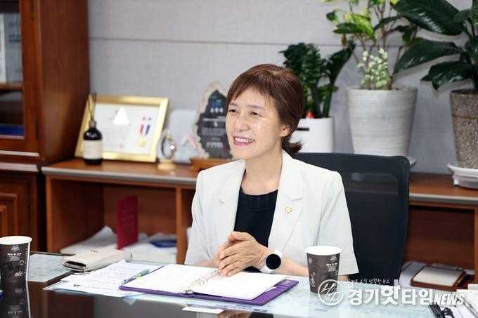 수원특례시의회 사정희 의원 간담회 진행 모습 