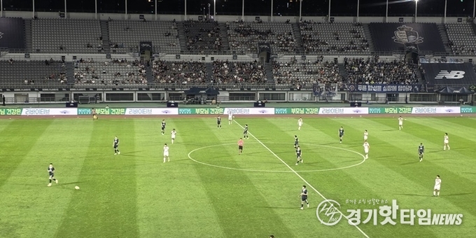 K리그2 24라운드 화성FC 대 서울이랜드FC 전 경기 모습 (사진=김삼영 기자)