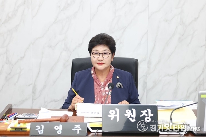 제9대 평택시의회 후반기 김영주 기획행정위원장 (국민의힘 나선거구) (사진=평택시의회)
