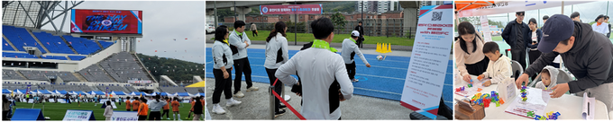 시민들과 함께 즐긴 축제장 모습 (사진=용인FC)