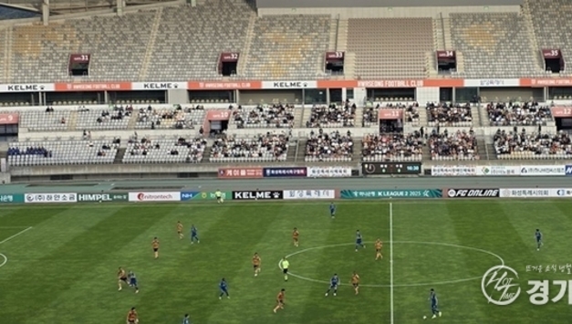 화성FC K리그2 35라운드, 수원삼성과의 3차전서 명승부 펼쳐