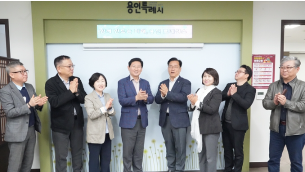 경기언론인협회, 이상일 용인시장과 간담회…반도체·복지·민생경제사업 등 현안 점검