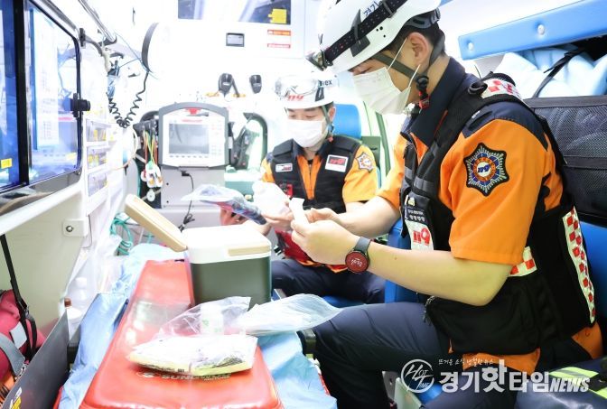 폭염 속 생명 지킨다... 파주소방서, 온열질환 대응 강화