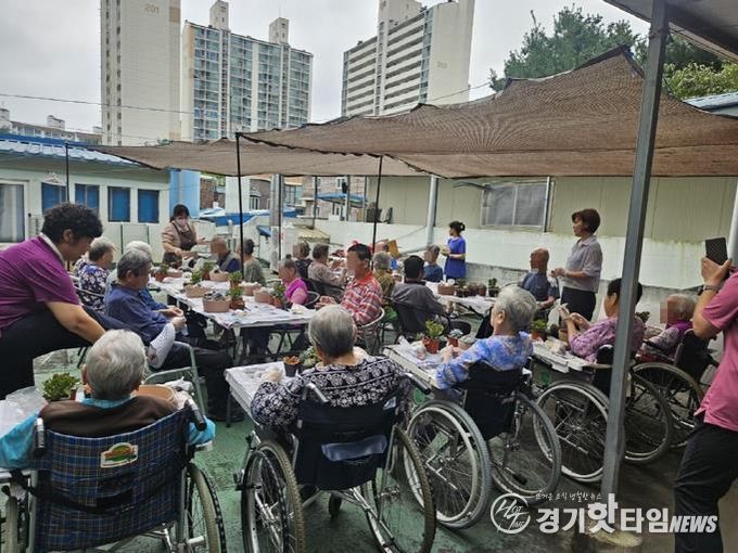 의정부시, 찾아가는 치유원예 프로그램 실시