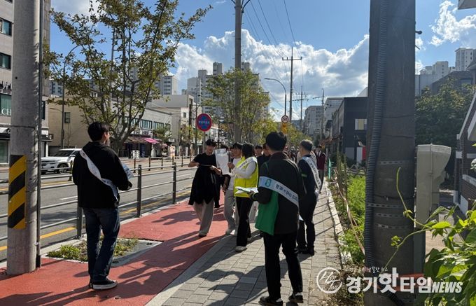 용인특례시는 24일 개인형 이동장치(PM) 안전 캠페인을 실시했다