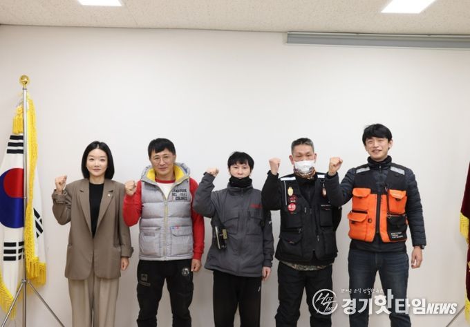 군포시의회 이혜승 의원, 라이더유니온과 간담회… 이동노동자 쉼터·안전대책 논의