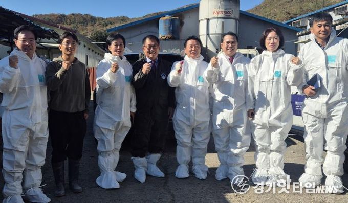 경기도의회 박명숙 의원, 농정위와 함께 양평 축산악취 저감 농가 현장 방문
