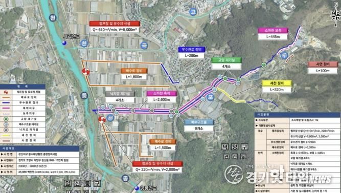 관산지구 풍수해생활권 종합정비사업