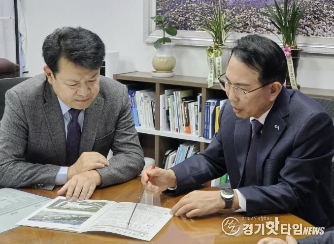 이완섭 서산시장이 지난 17일 국회를 방문해 국회의원들과 주요 현안 사업들에 대해 소통했다.