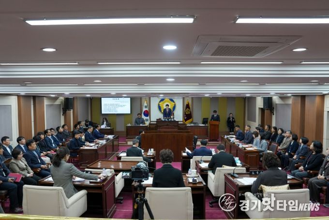 포천시의회, 제189회 제2차 정례회 개회...2026년도 예산안 등 심사 돌입