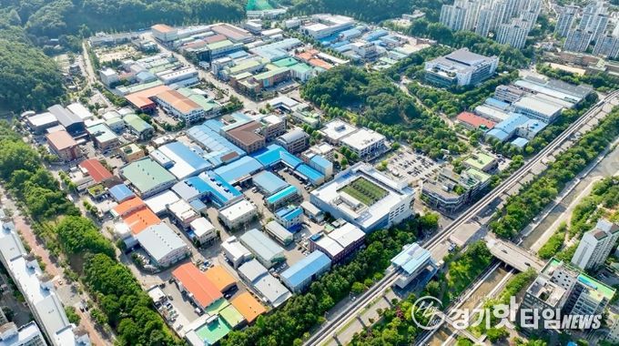 용현산업단지 전경