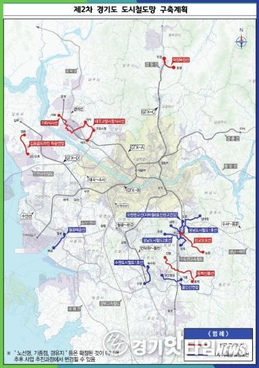 제2차 경기도 도시철도망 구축계획