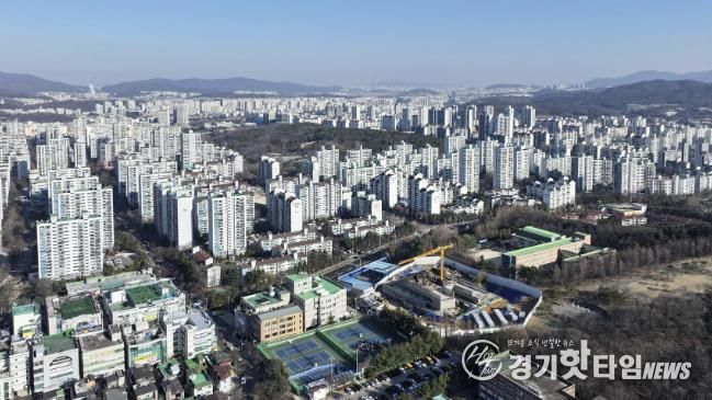 분당 노후계획도시 전경