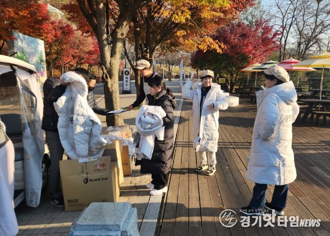 광명도시공사, 광명동굴 혹한기 한랭질환 예방물품지급및 교육실시