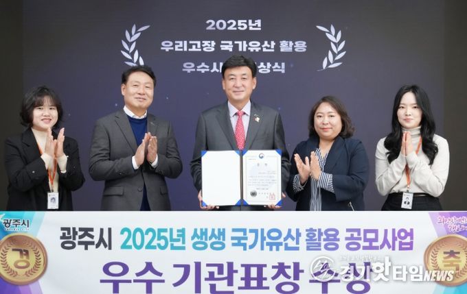 광주시·경기도자박물관, 국가유산 활용 우수기관 선정