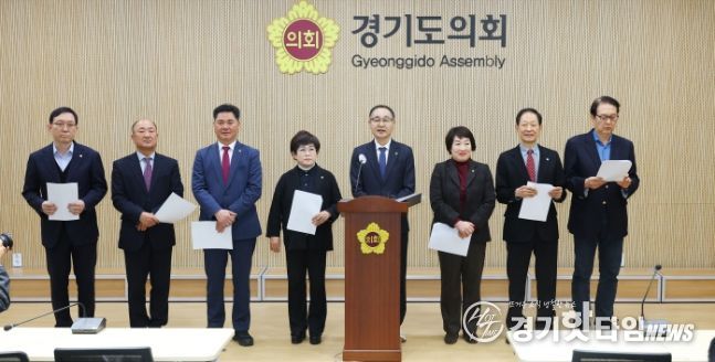 경기도의회 용인지역 도의원들, 용인 반도체 클러스터 흔들기 즉각 중단-정부는 명확한 입장 표명하라