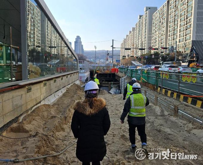 경기도, 설 연휴 대비 철도건설현장 종합점검 실시