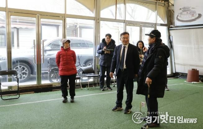 수원시 팔달구, 게이트볼협회 팔달구 회장단과 현장 소통 및 오찬 정담회 개최