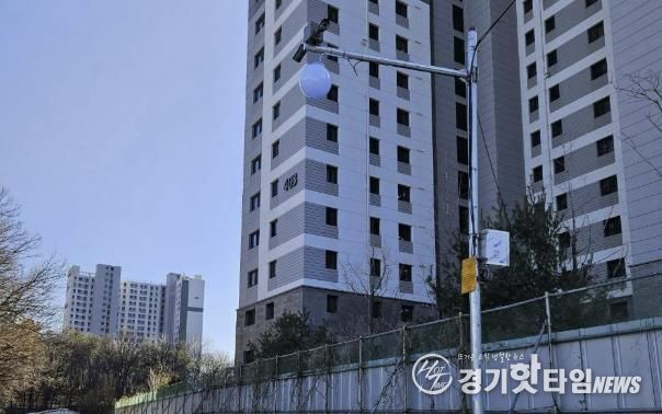 과천시, 지식정보타운 근린공원3 임시 보행로에 방범 CCTV‧보안등 설치