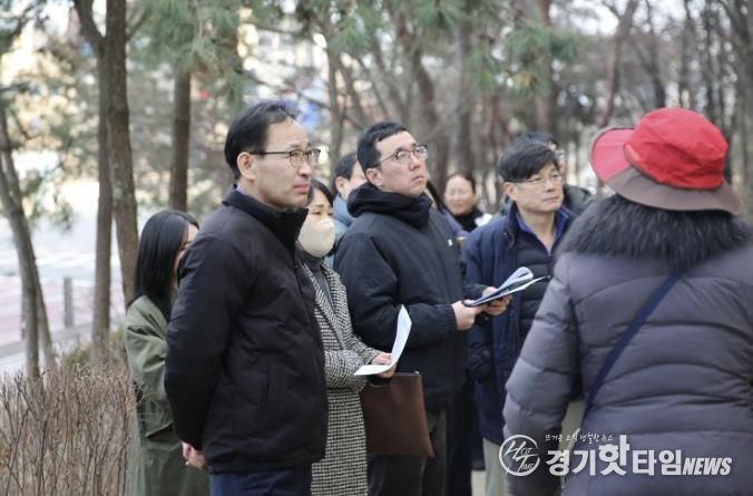 수원 장안구청장, 주민 불편 해소를 위한 현장 방문 추진