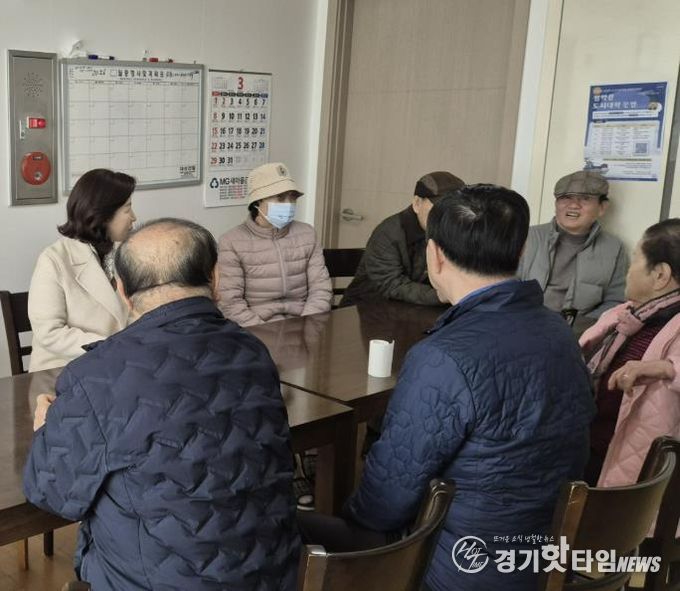 남양주시 별내동, 경로당 순회 방문진행…어르신 과 지역현안 소통 강화