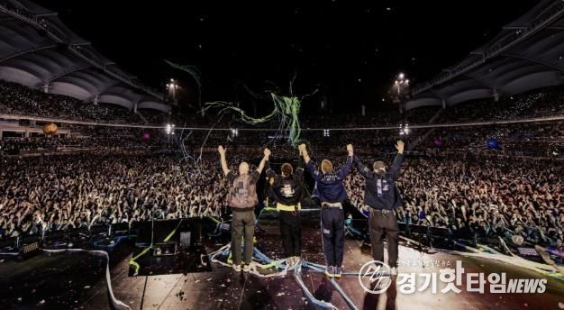 콜드플레이 내한공연 현장(제공=라이브네이션코리아)