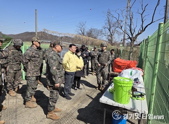 파주시, 관·군 합동 기름 유출 대응 방제훈련 실시
