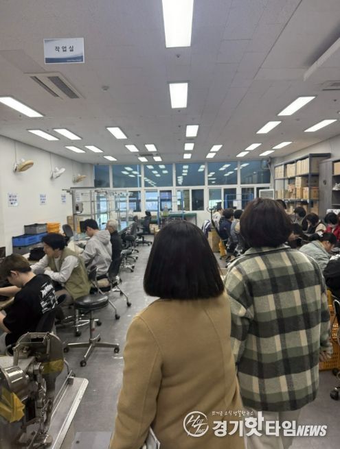 시흥시, 장애인직업재활시설 12곳 현장 방문…