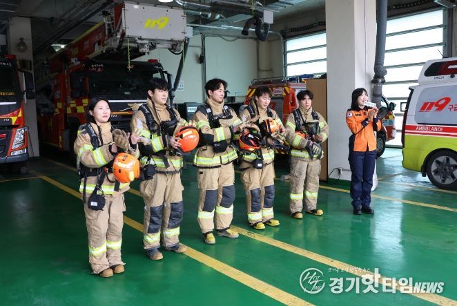 가평소방서, 소방홍보 콘텐츠 '나는 소방관이다' 촬영 진행