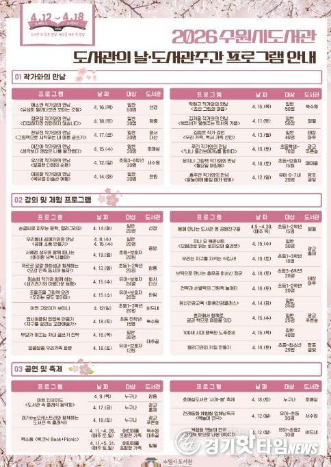 ‘제62회 도서관주간’ 홍보물