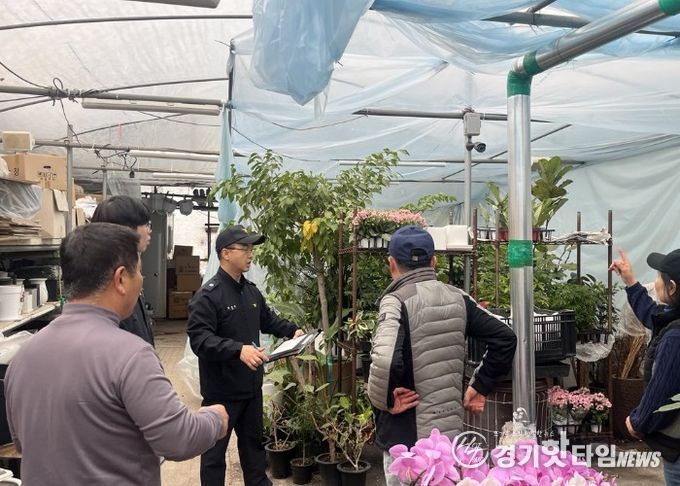 광명소방서, 봄철 비닐하우스 화재위험 사전 제거 위한 안전관리 강화
