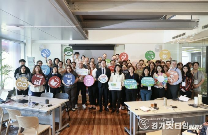 지난달 가오슝에서 열린 기후 중립과 스마트시티 실천 커뮤니티(ComP) 워크숍