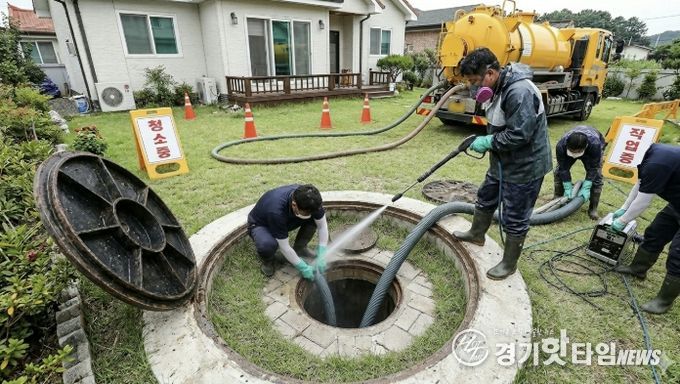 '연 1회 정화조 청소, 잊지 마세요' 포천시, 7,800가구에 청소 안내 엽서 발송
